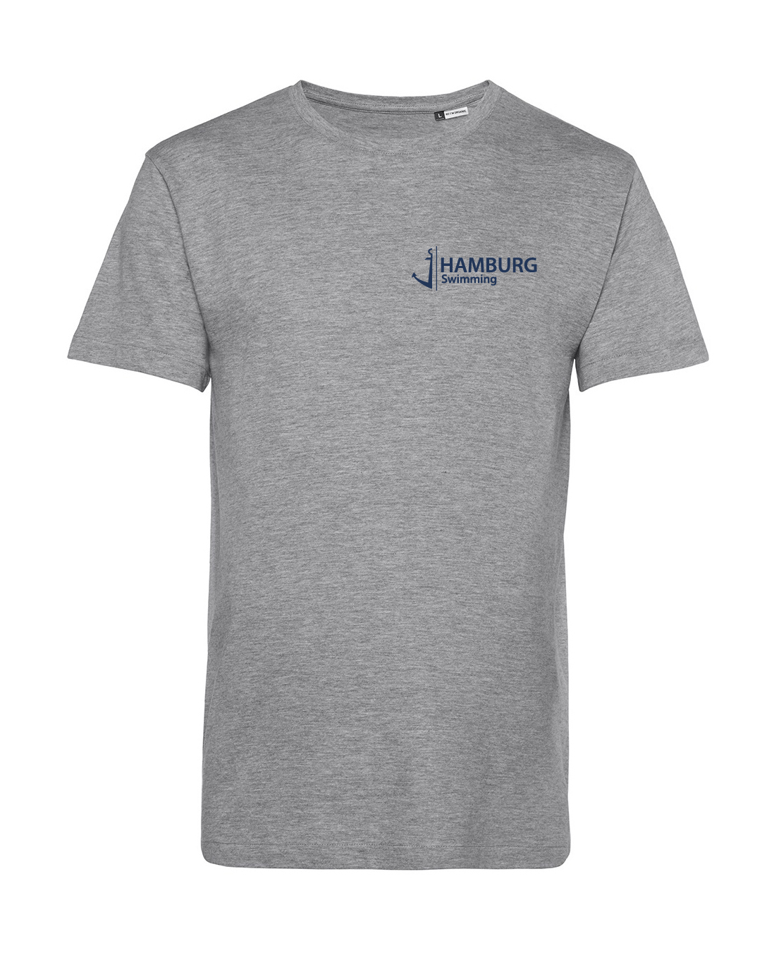 TF_HSV_BShirt_grau Team Shirt Erwachsene & Kids | Hamburg Swimming