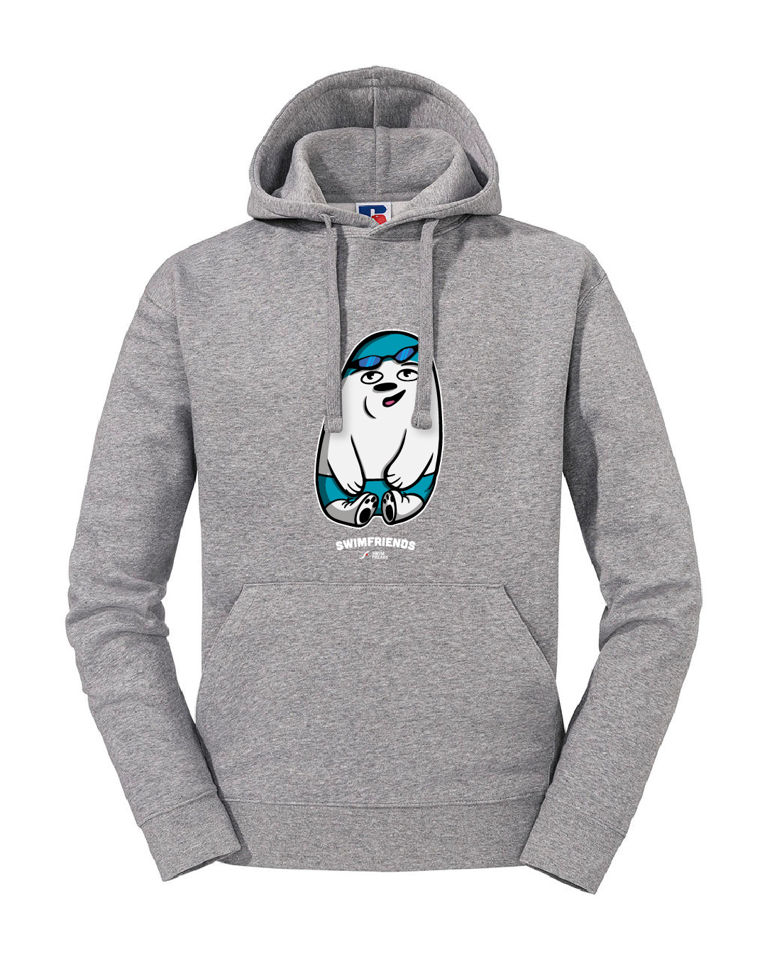 Bärto der Schwimm-Bär – Hoodie Herren & Kids | Swimfriends Kollektion