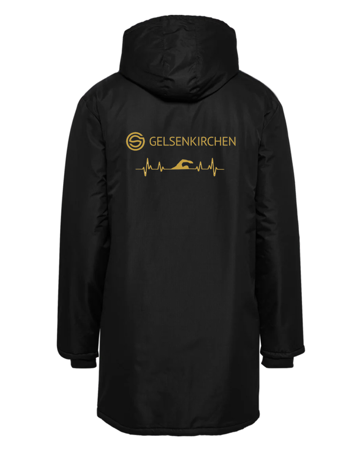 Wärmemantel schwarz, Erwachsene & Kids | SG Gelsenkirchen