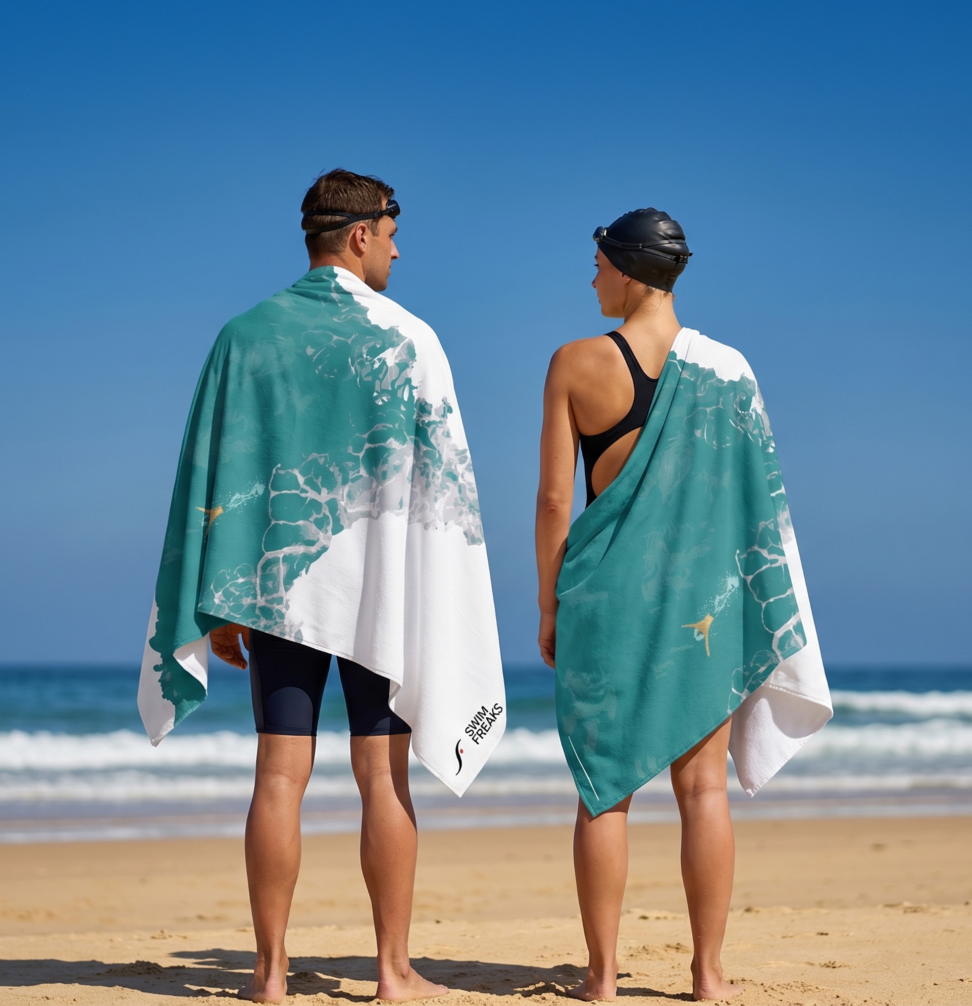 "Swimmers' Bay" Handtuch | Limitierte Auflage