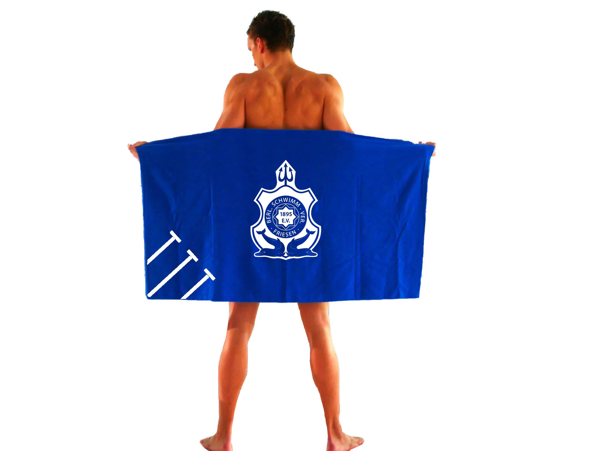 TF_BSV_Handtuch Mikrofaser-Handtuch, blau | BSV Friesen 1895