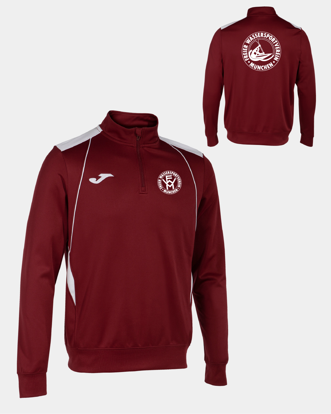 Funktions-Trainingsjacke burgund, Erwachsene & Kids | Freier Wassersportverein München