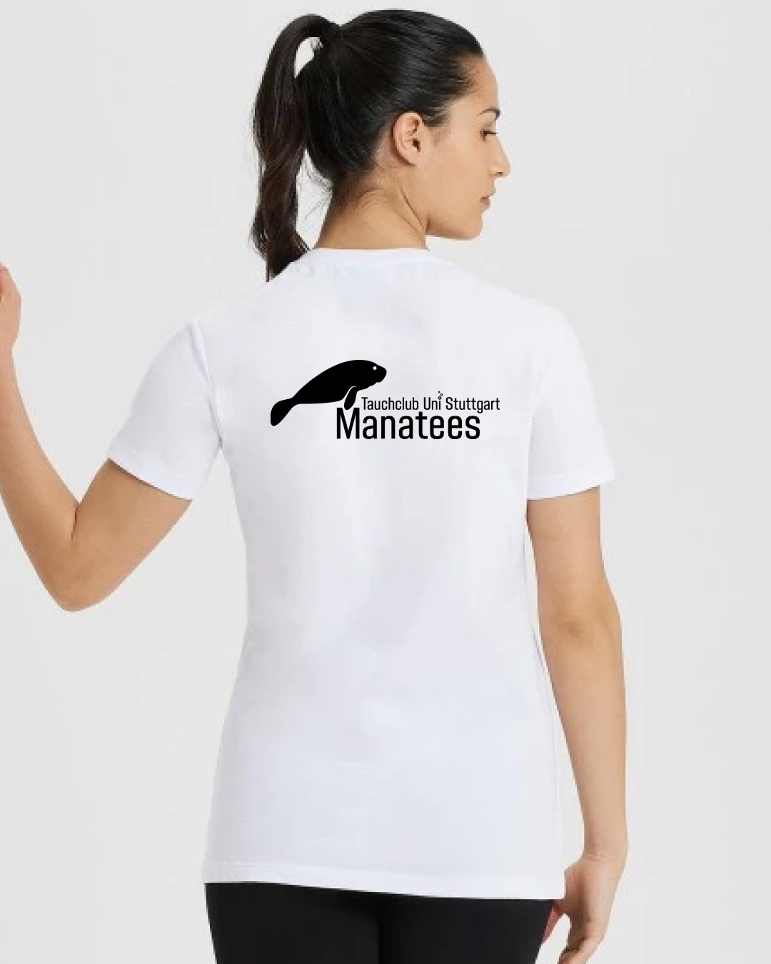 Shirt mit V-Ausschnitt arena, Damen | Tauchclub Uni Stuttgart Manatees