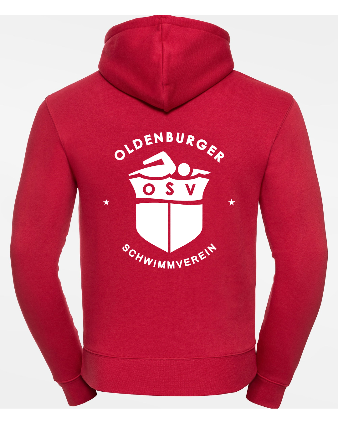 Hoodie rot, Erwachsene & Kids | Oldenburger Schwimmverein