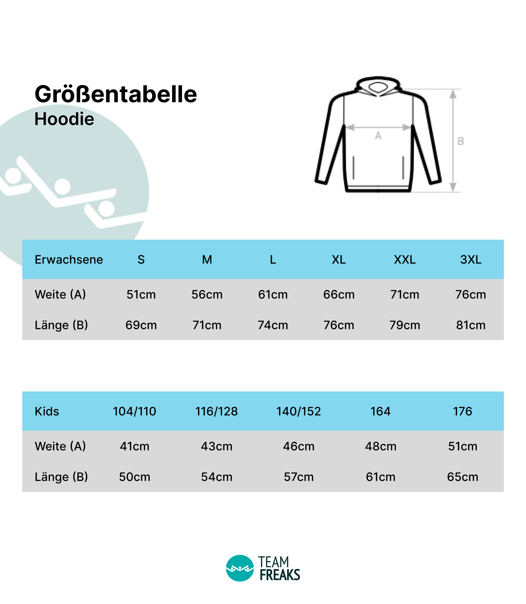 Hoodie, Erwachsene & Kids | TuS Finkenwerder