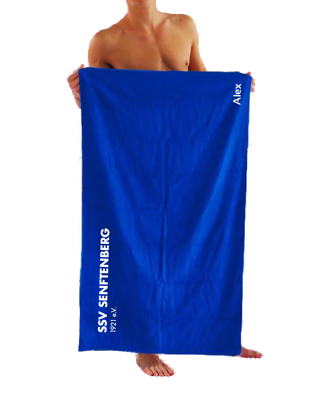 Mikrofaserhandtuch navy | SSV Senftenberg