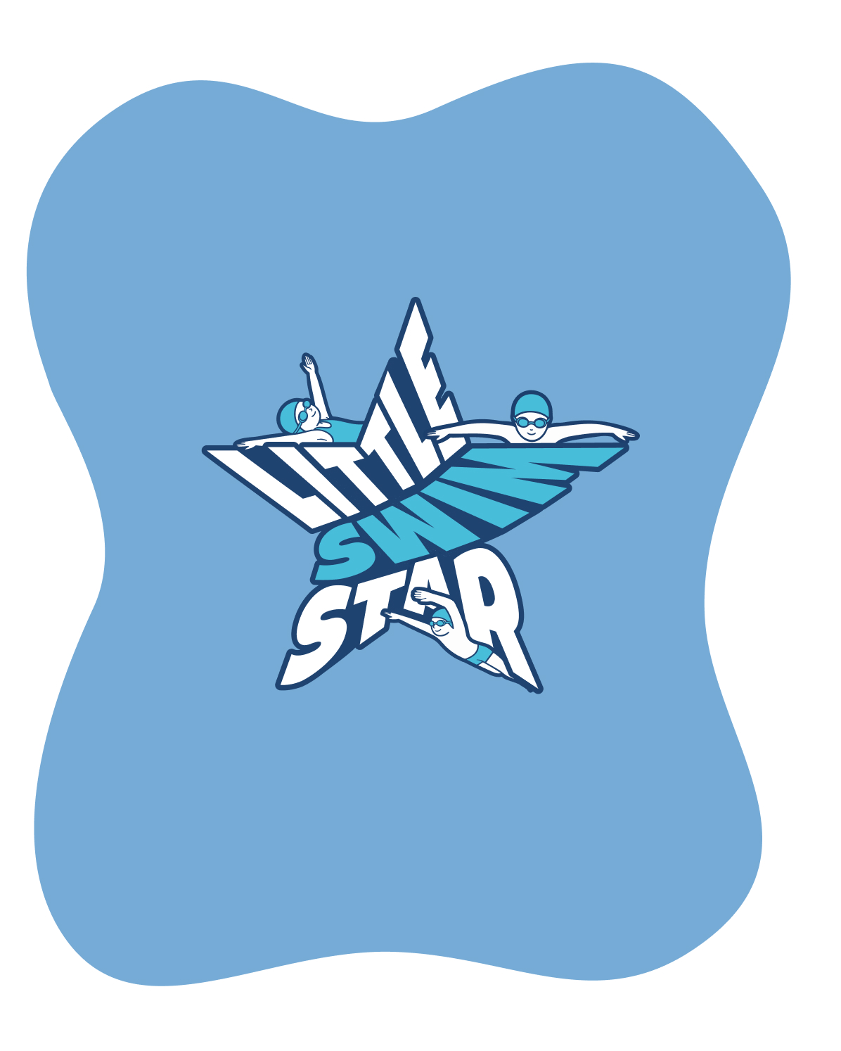 Little Swim Star - Shirt | mit optionalem Namensdruck | Kids Collection