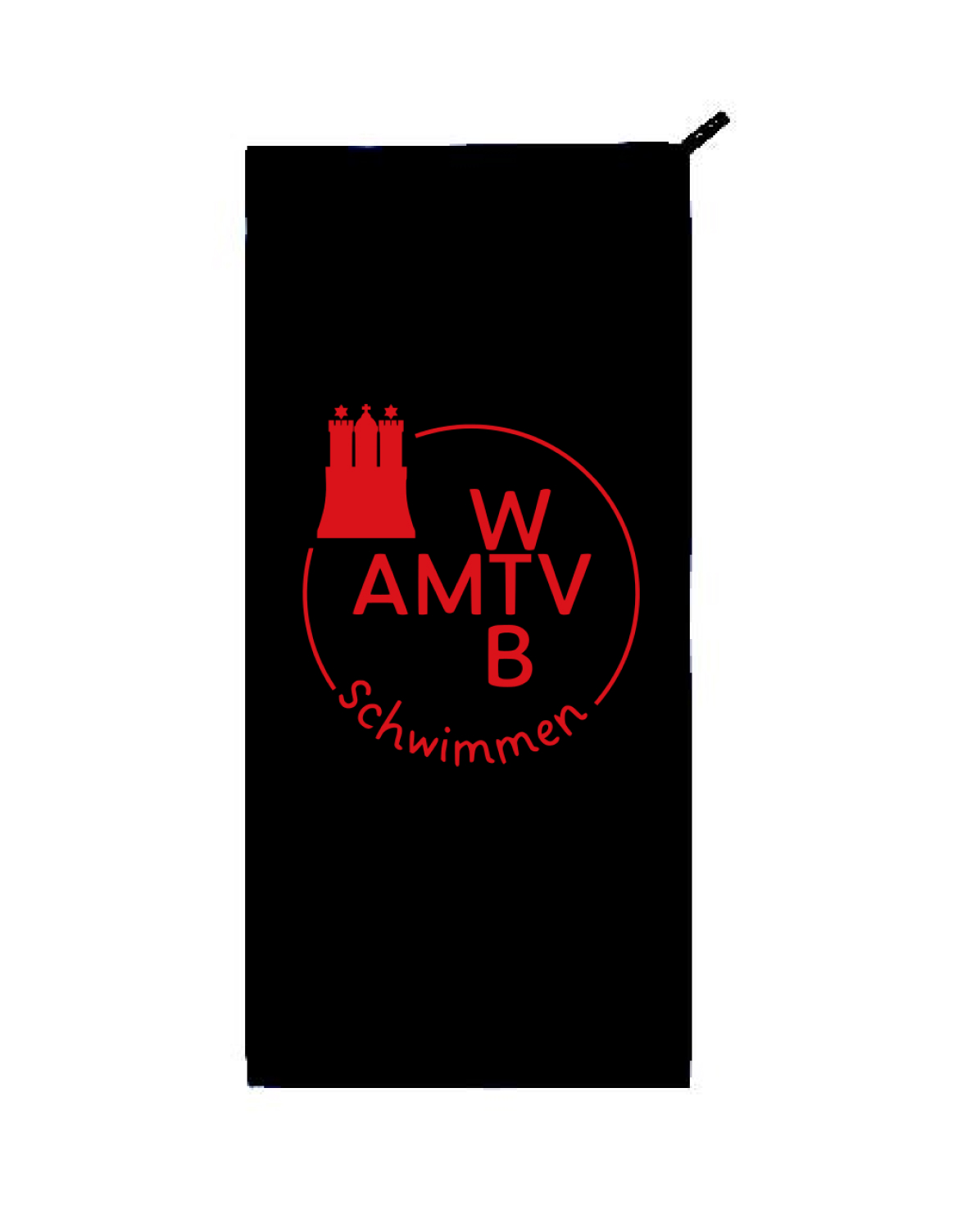 Mikrofaserhandtuch schwarz | AMTV WTB