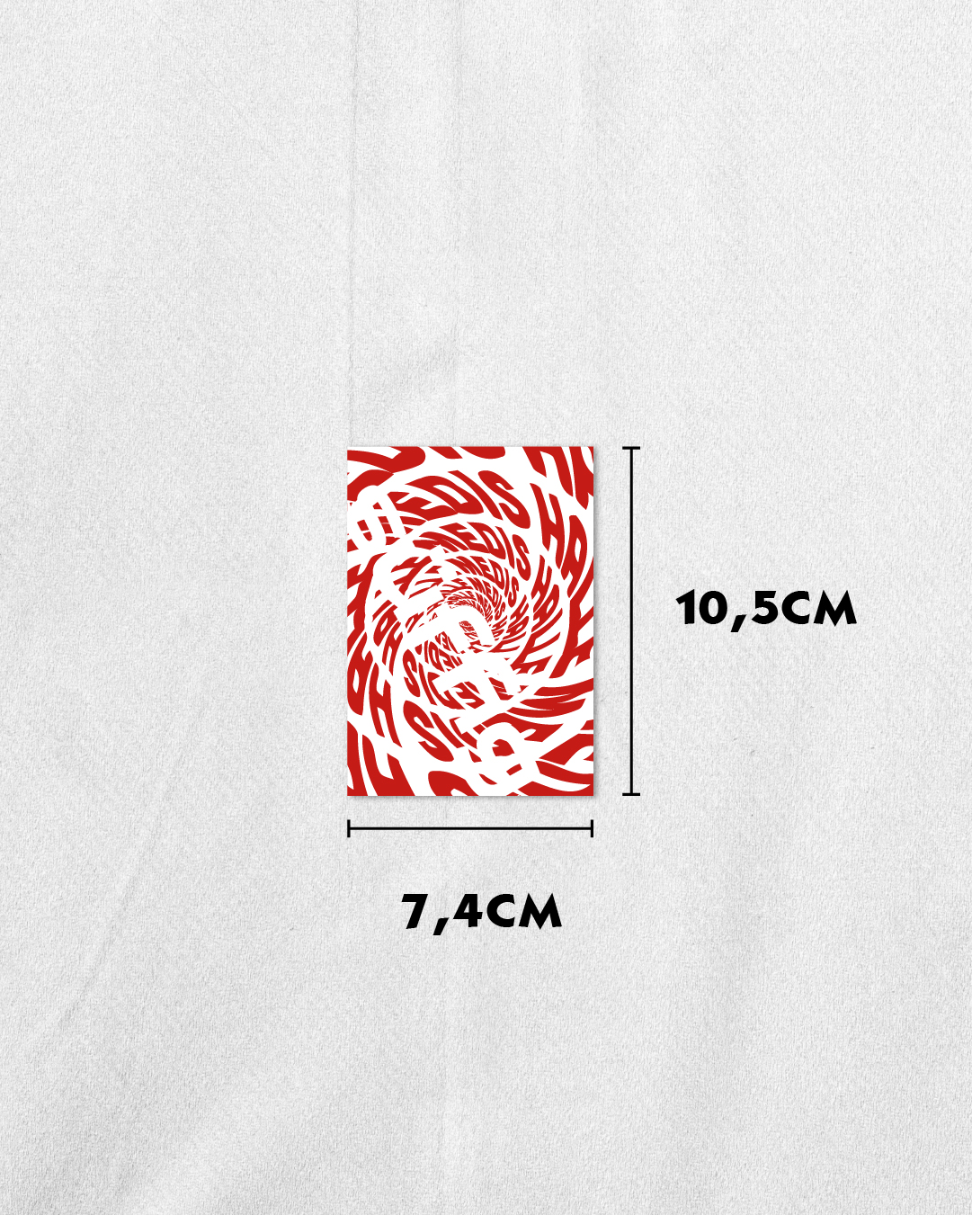 TF_MEHA_Sticker2 4 Sticker Medis Halle (Sehr gute Haltbarkeit)