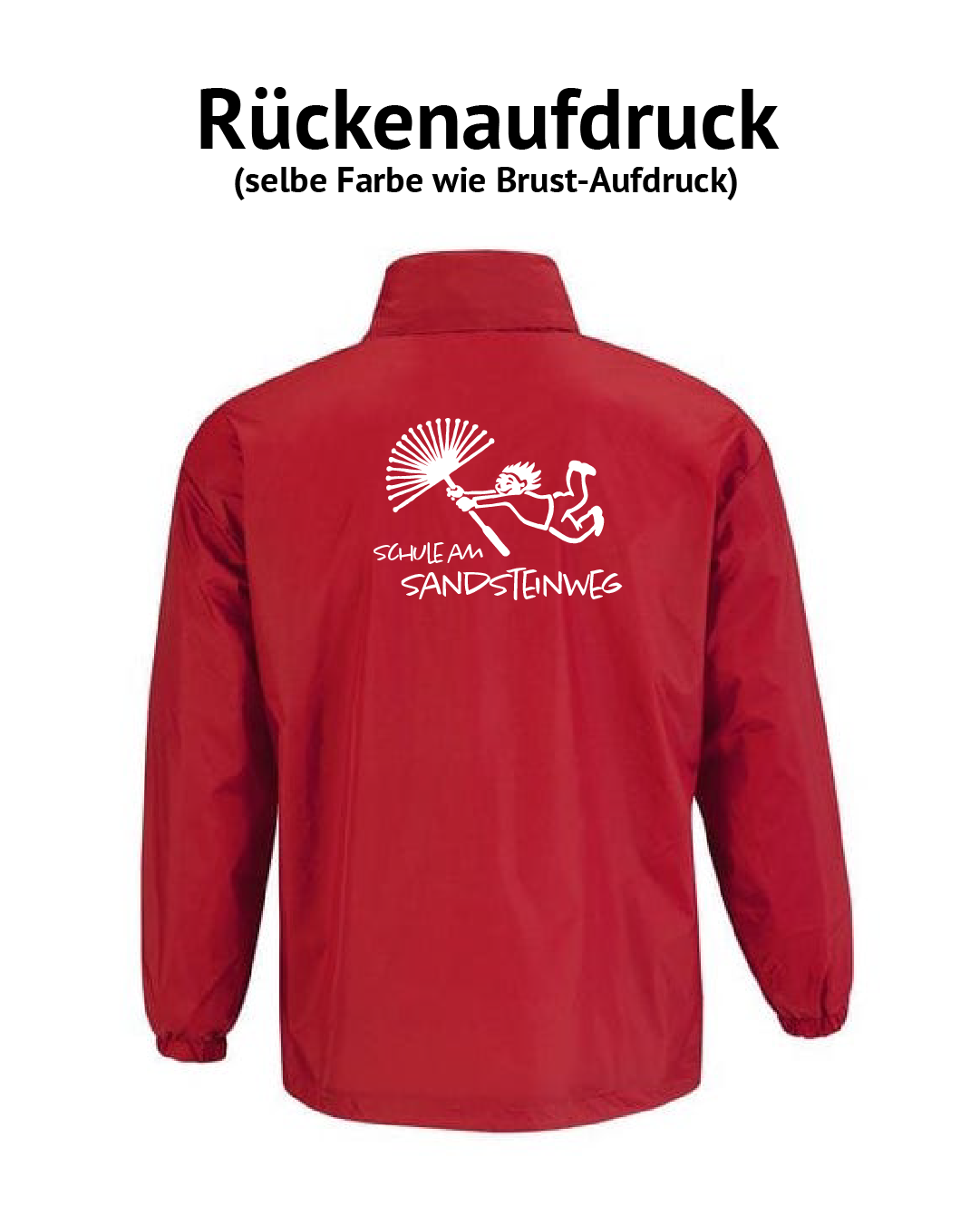 TF_SamS_RJacke_rs Regenjacke Kids | Schule am Sandsteinweg
