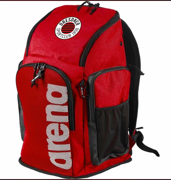 Arena Team-Rucksack | Dresdner SC | Sondermodell: Rot