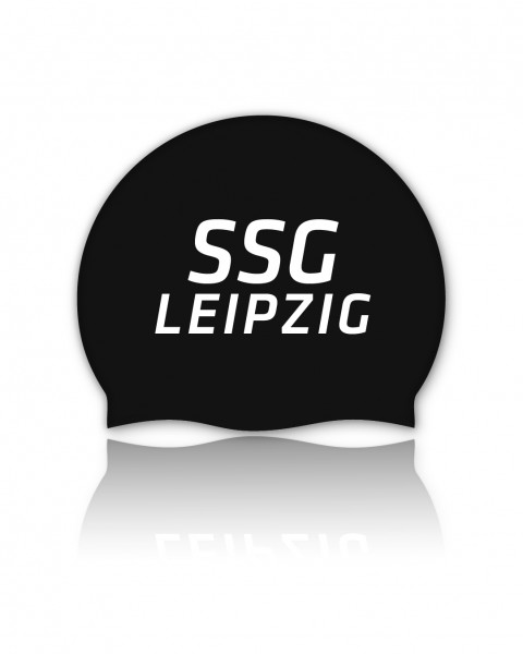 Team Badekappe schwarz | SSG Leipzig